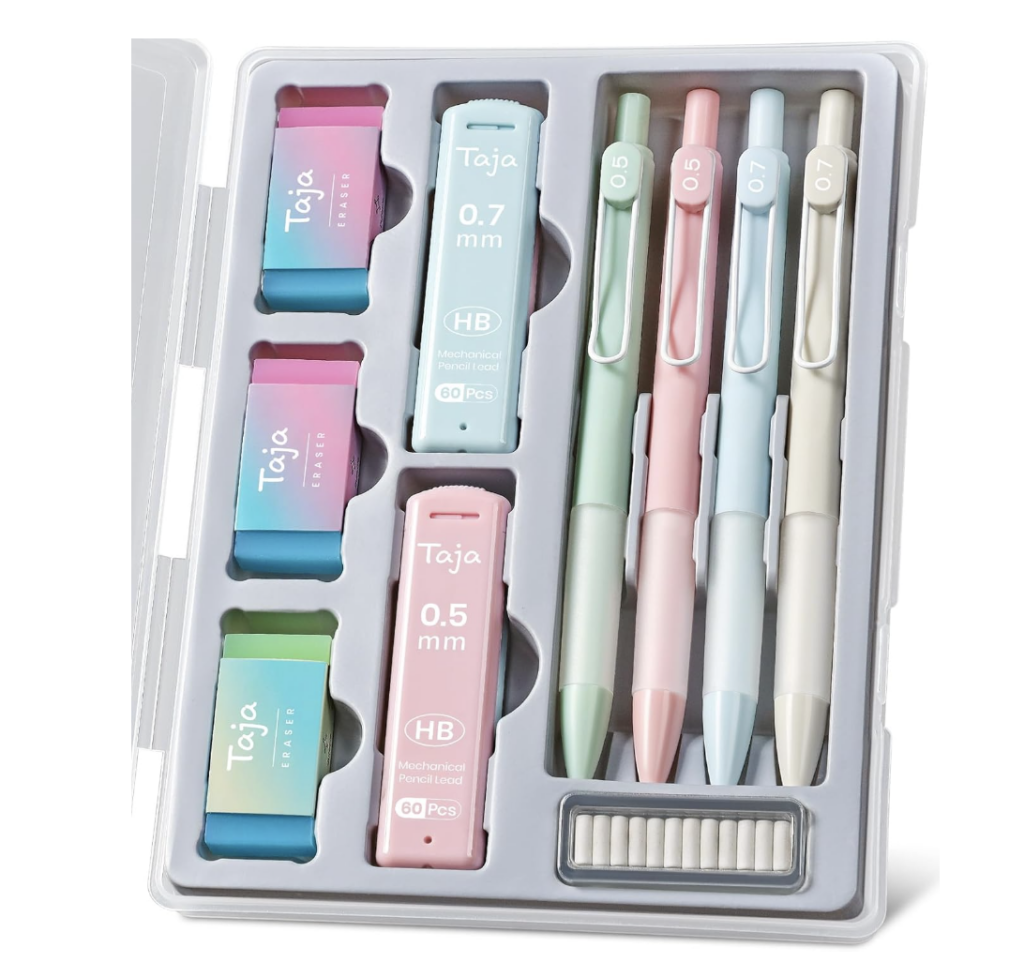 Mechanical pencils set 4+ 149pc art supplies set 9+ Rock